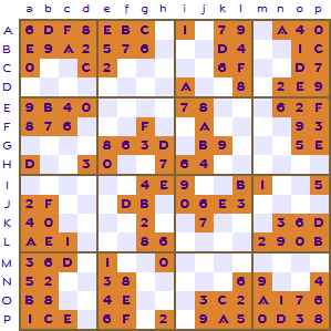 16x16 Puzzle