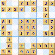 Gentle Sudoku Puzzle