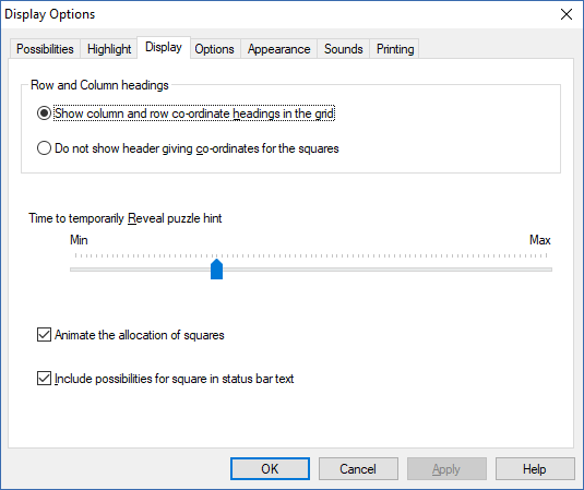 General Settings