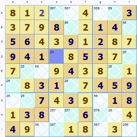 Making a guess in Sudoku