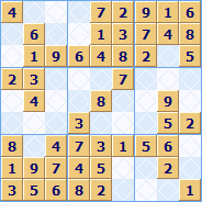 Gentle Sudoku Puzzle