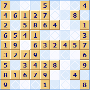 Gentle Sudoku Puzzle