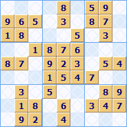 Moderate Sudoku Puzzle