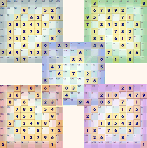 Samurai Sudoku